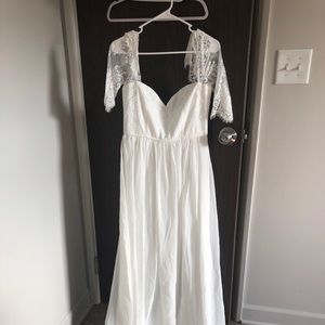 Lulu’s white dress